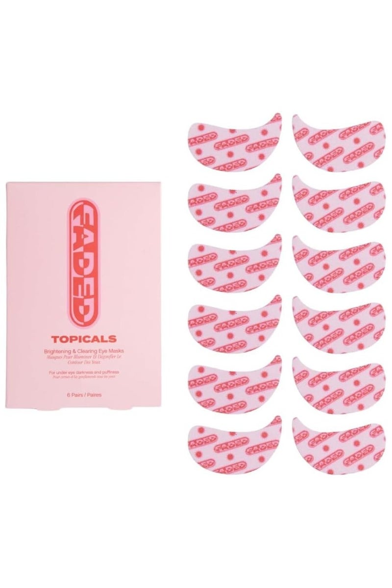 Topicals Faded Brightening Under Eye Masks(Set of 6) - Image 1