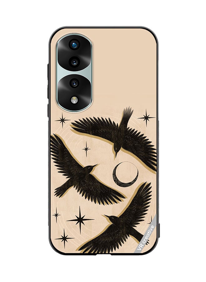 VR CREATIVE Protective Case Cover For Honor 70 Pro plus Birds Design Multicolour - Image 1