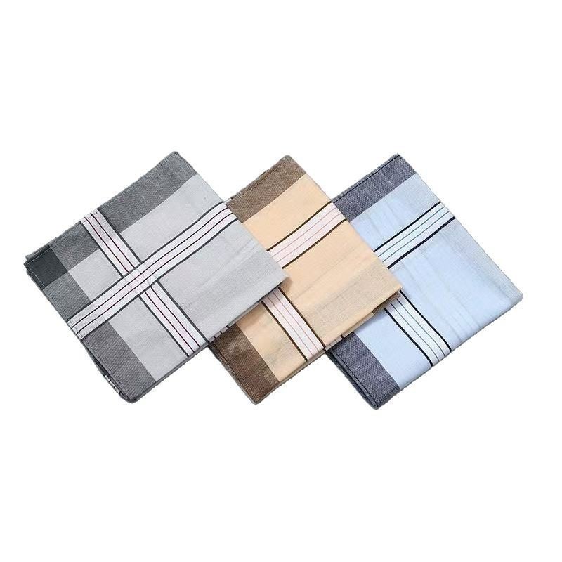 Export Cotton Handkerchiefs 430, Handkerchiefs 40Cm Colorful Men'S Square Towels, Shandong Luying Handkerchiefs, Yarn-Dyed - Image 1