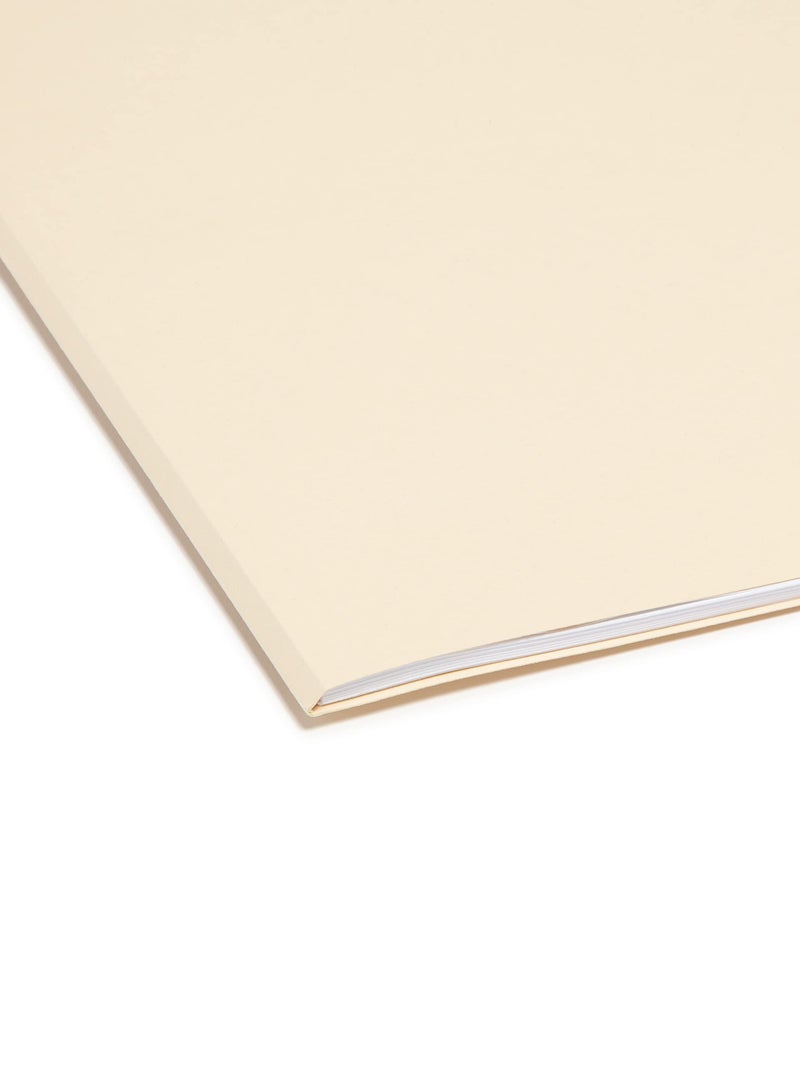 Smead 100% Recycled File Folder, 1/3-Cut Tab, Letter Size, Manila, 100 Per Box (10339) - Image 5