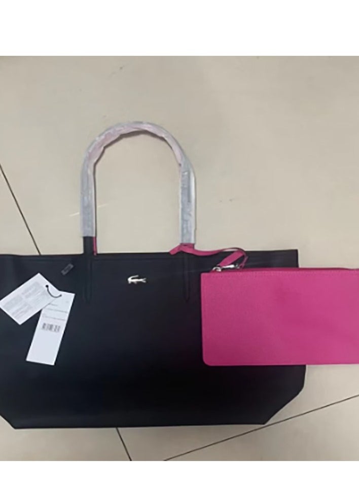 LACOSTE Anna Reversible Bicolour Tote Bag  - Image 3