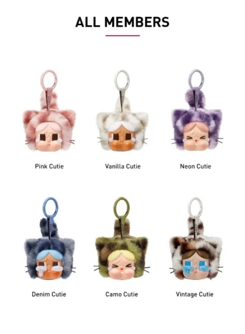 كراي بيبي CRY BABY Leopard Cat Series Blind Box Vinyl Keychain Blind Box(High quality version) - Image 3