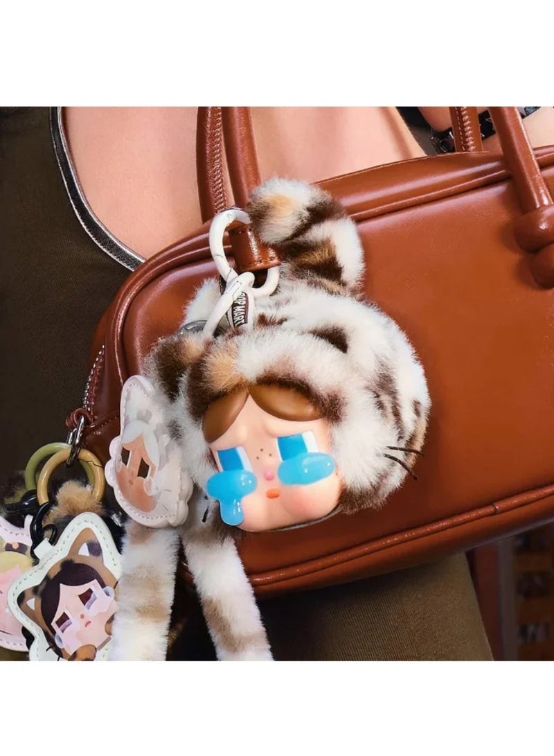 كراي بيبي CRY BABY Leopard Cat Series Blind Box Vinyl Keychain Blind Box(High quality version) - Image 5