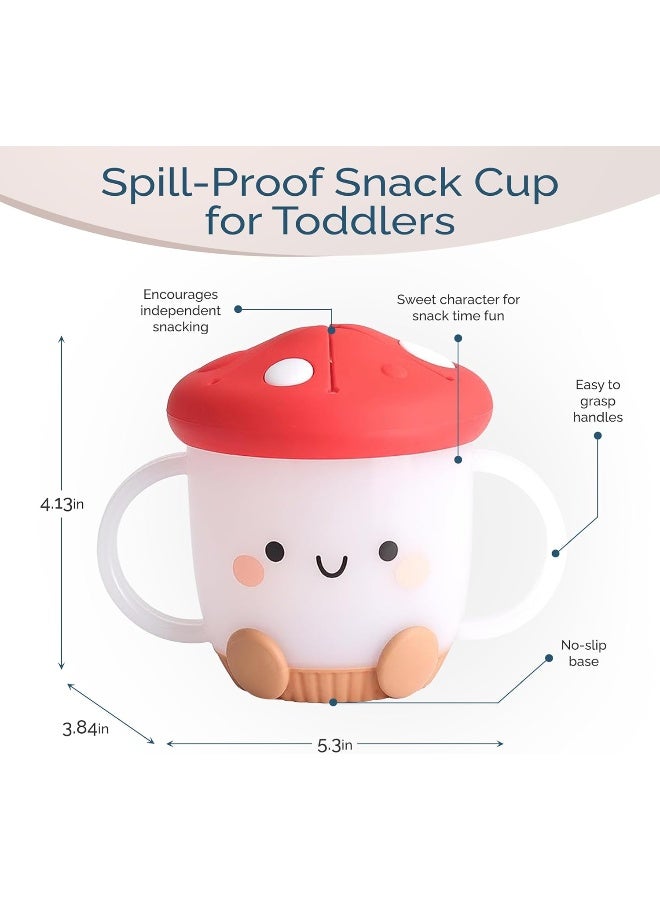 Itzy Ritzy Snack Cup - Mushroom - Image 4