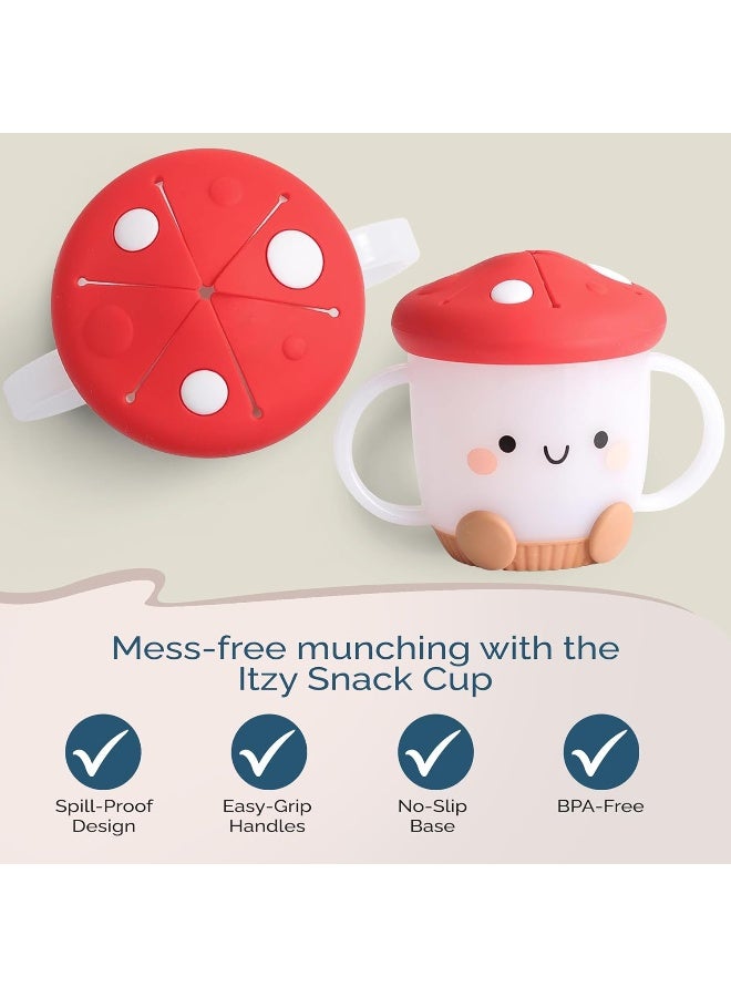Itzy Ritzy Snack Cup - Mushroom - Image 3