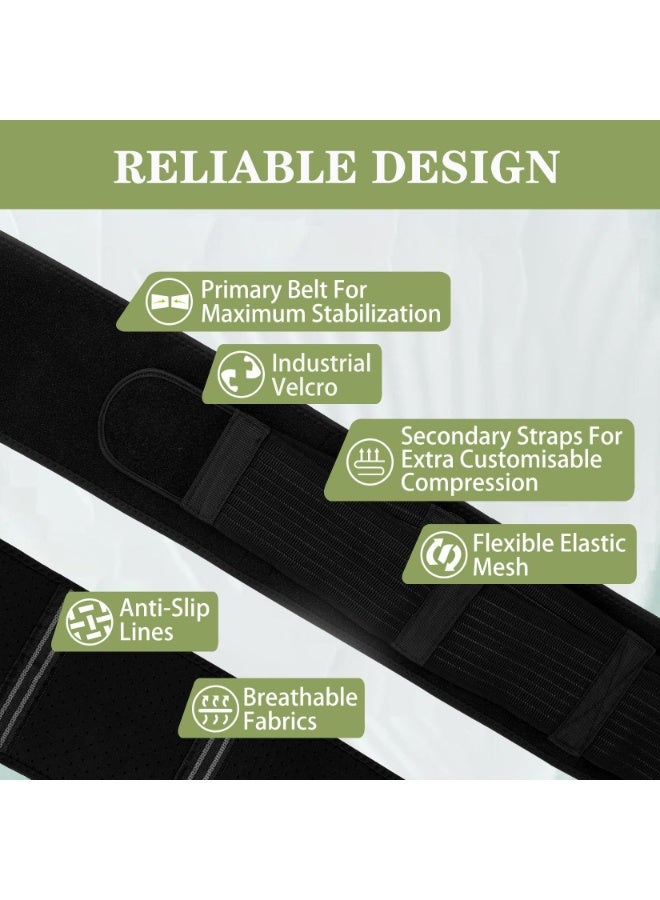 FDTY حزام الورك العجزي الحرقفي للنساء والرجال الذي يخفف آلام العصب الوركي والحوض وأسفل الظهر والساق والعصب العجزي الناتجة عن خلل في المفصل العجزي الحرقفي | دعامة المدور - Image 4