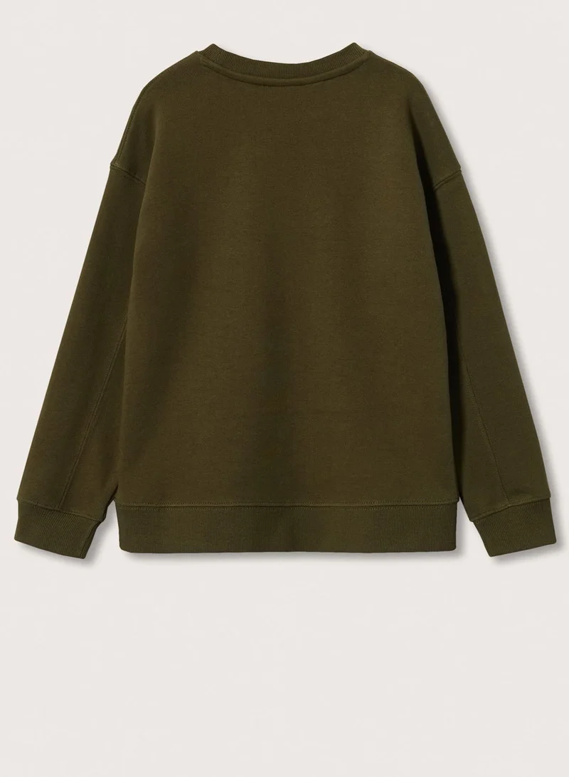 MANGO Kids Essential Sweatshirt