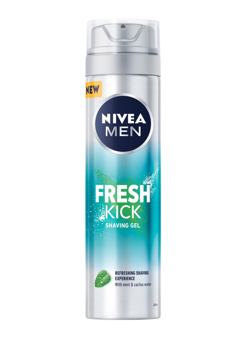 Nivea - Shaving Gel Fresh And  Cool Mint Extracts Pack of 2 - Image 1