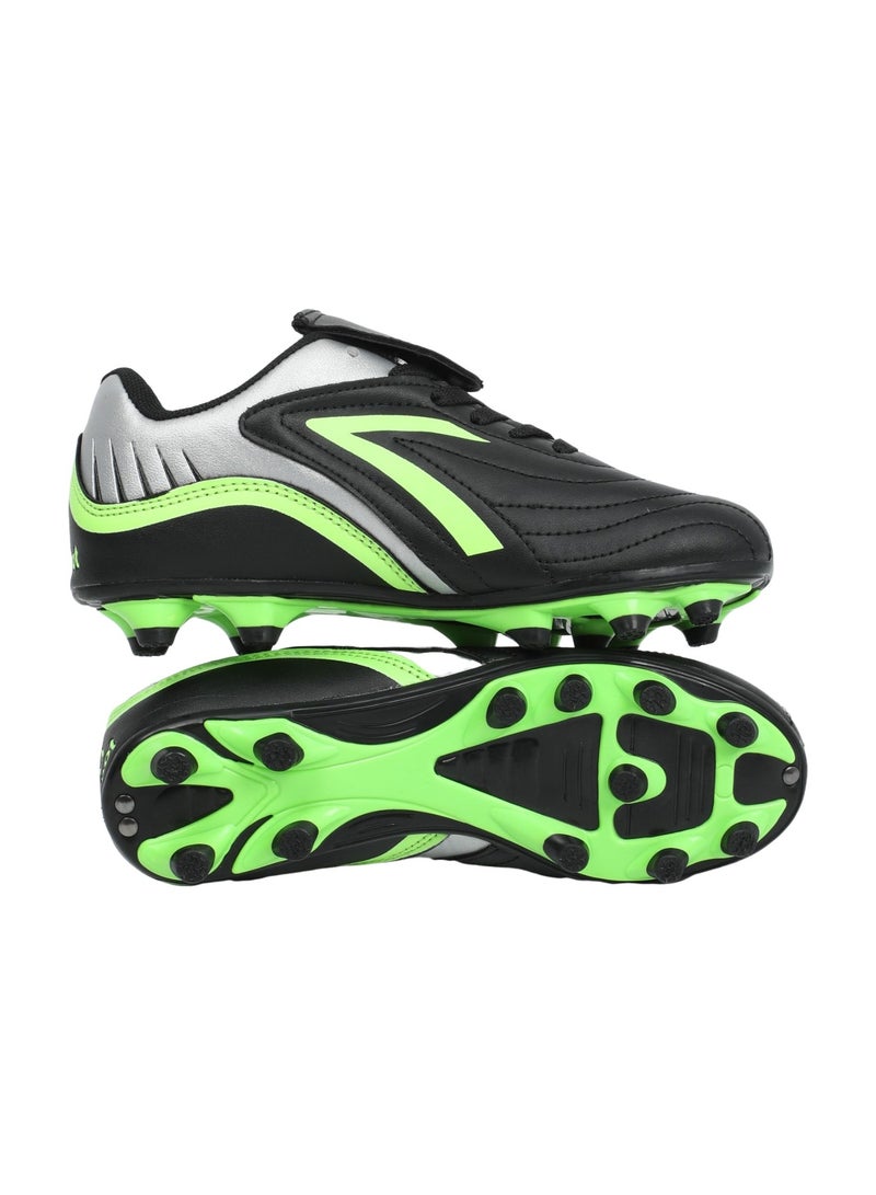 HOTSHOT حذاء كرة قدم للأطفال – مسامير تثبيت للأرض العشبية والصناعية، المقاسات من 31 إلى 36 - Image 4