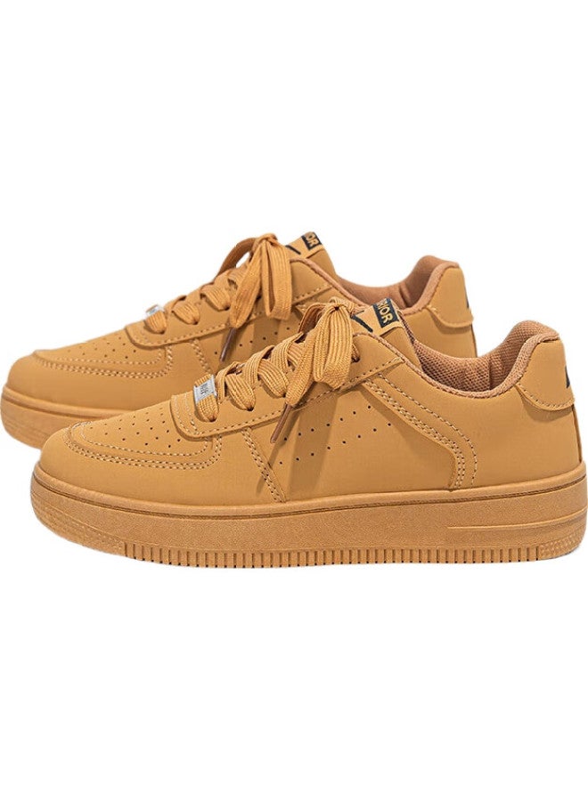 Pull Back Warrior Men'S White Shoes Men'S Spring And Autumn All-Match Casual Shoes Breathable Sports Board Shoes Men - Image 2