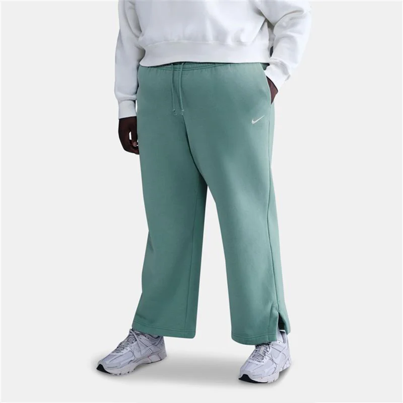 Nike seafoam green Women's Sportswear Phoenix Fleece Wide-Leg Sweatpants for Women | Best Price UAE