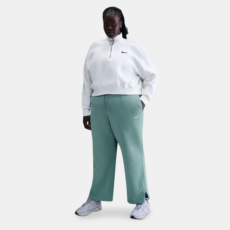 Nike seafoam green Women's Sportswear Phoenix Fleece Wide-Leg Sweatpants for Women | Best Price UAE