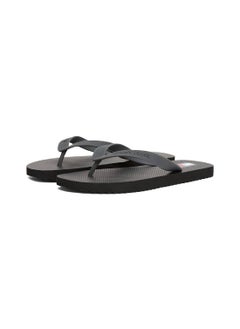 TOMMY JEANS Men's Beach Sandals - Faux Leather, Black  - Image 2
