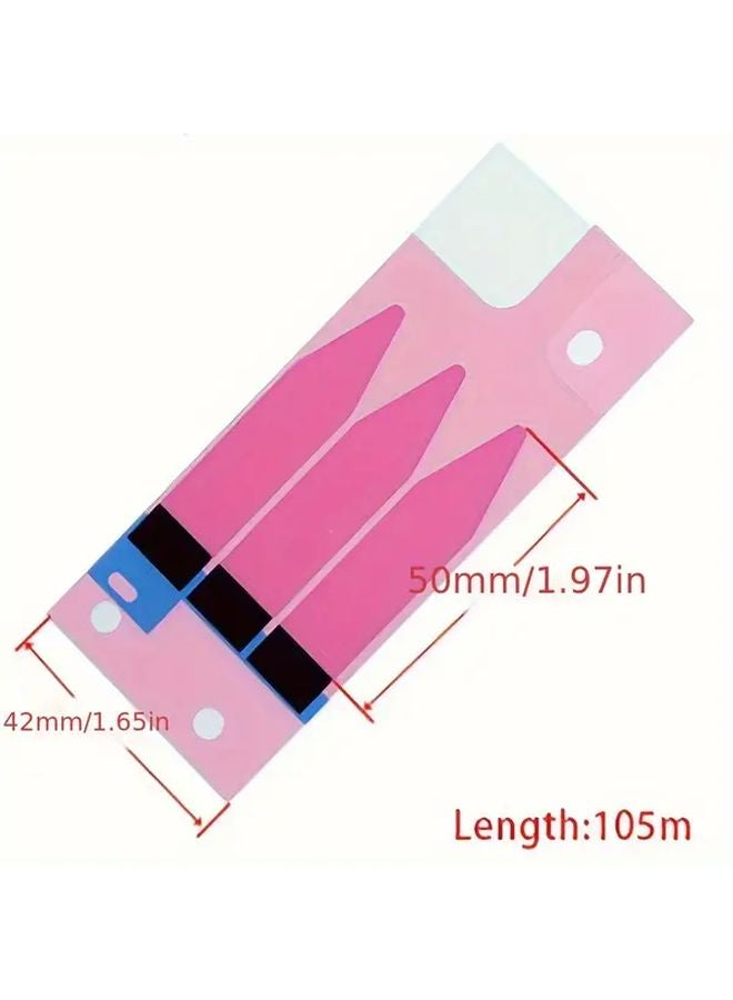 10pcs PVC Double Sided Tape Model B Seamless Stretchable Adhesive For Mobile Phone Batteries - Image 1