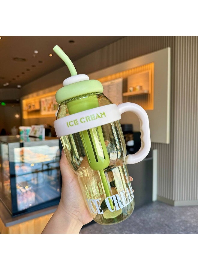 زجاجة مياه أنيقة بغطاء محكم وتصميم آيس كريم، مصفاة داخلية ونكهات طبيعية – ألوان وأشكال عشوائية تنعش يومك - Image 5