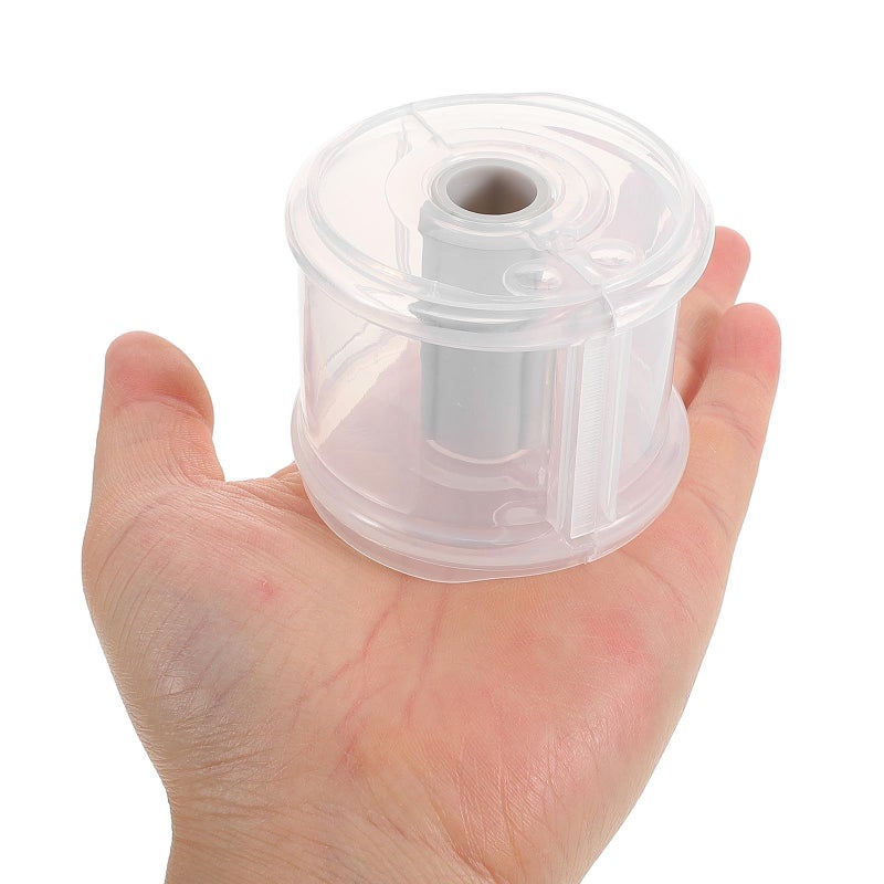 4pcs Round Roll Tape Dispensers With Cutter 6.5x6.5x5.5cm Portable Plastic Household Tape Holders For Office And Craft Use - Image 4