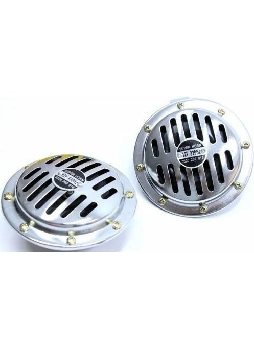 Arcars Hella Type Horn 12 V Supertone Set of 2  - Image 2