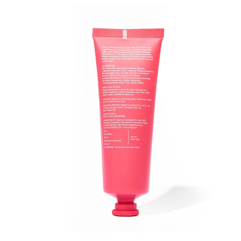 Clayco سكراب إنزيم ماتشا من كلايكو لإزالة الجلد الميت 70 جرام - Image 2