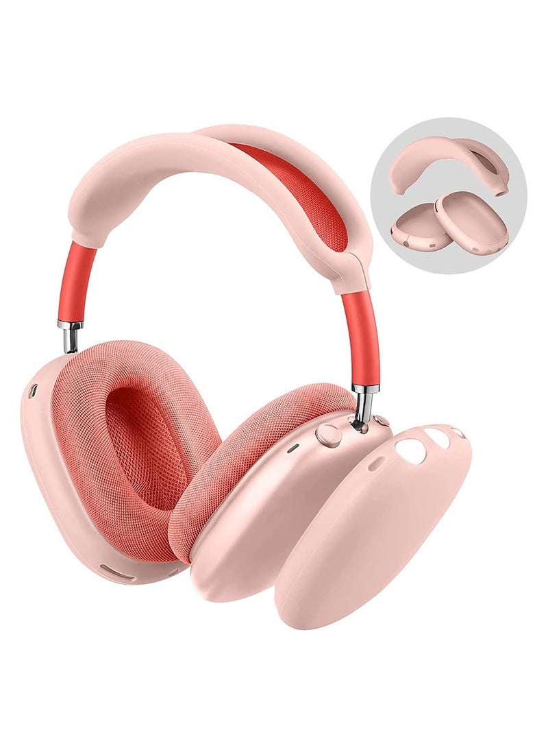 Silicone Case Cover for AirPods Max Headphones Anti Scratch Ear Cups Cover Skin Headset Protective Accessories - Image 1