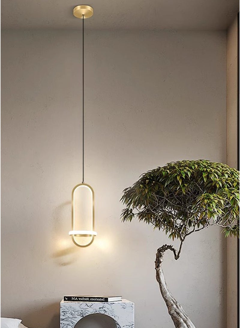 Onelight 1-Pcs Modern Simple Luxury Chandelier with Adjustable 3-Color Lights, Suitable For Living Room, Bedroom and Bedside 21W - Image 3