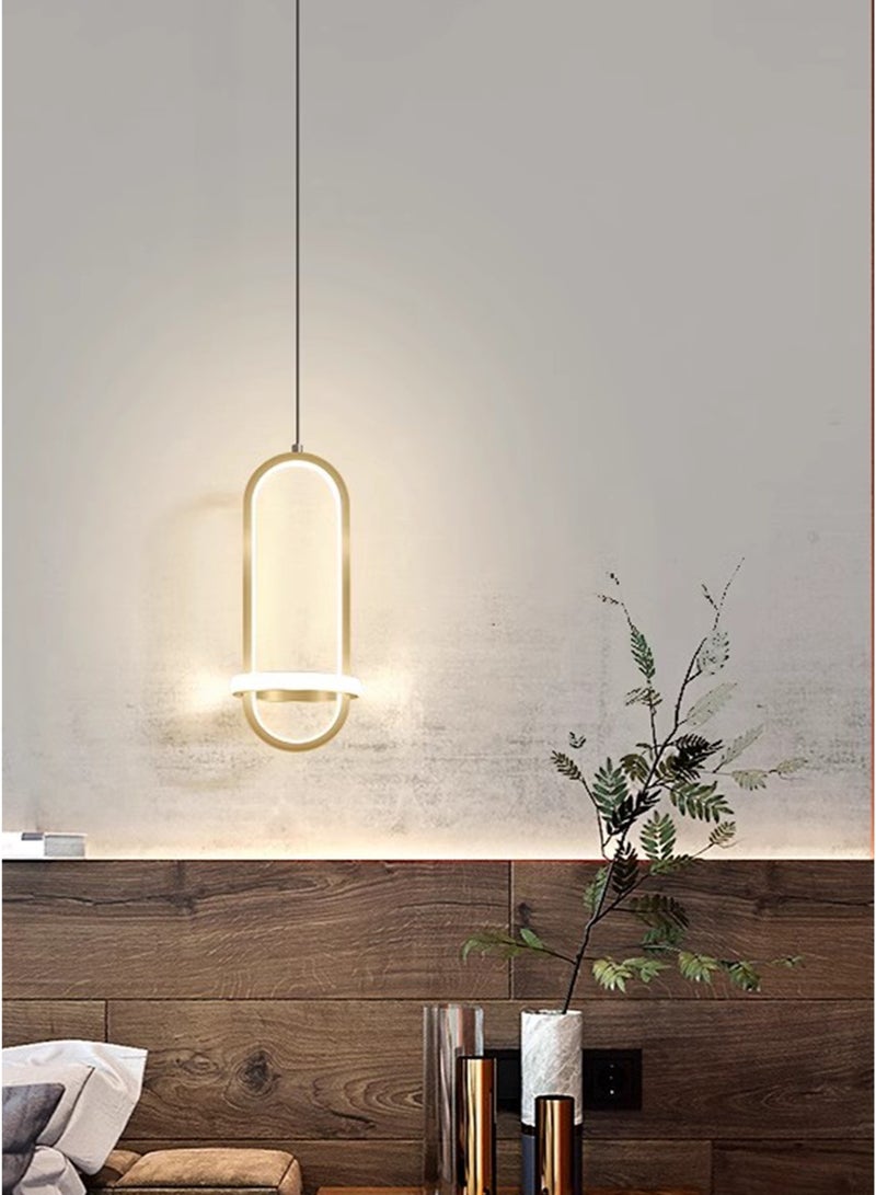 Onelight 1-Pcs Modern Simple Luxury Chandelier with Adjustable 3-Color Lights, Suitable For Living Room, Bedroom and Bedside 21W - Image 2