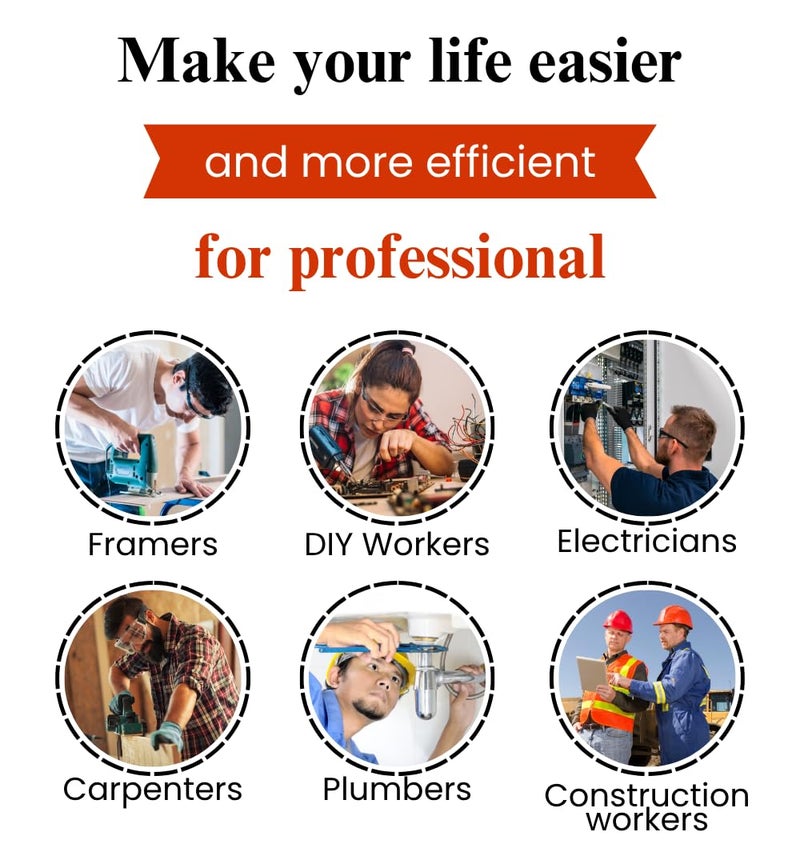 Leatherow 2 Inch Wide Leather Tool Belt for Men Work | Oil Tanned Adjustable Belt for Carpenters, Electricians, Contractors (Brown, 30"-46") - Image 5
