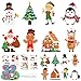LINAYE Christmas Ornament Crafts for Kids Toddlers 32 Set Make Your Own Ornament Craft Kit Christmas Party Favor Goodie Bag Stuffers Game Activities for Kids - Image 2
