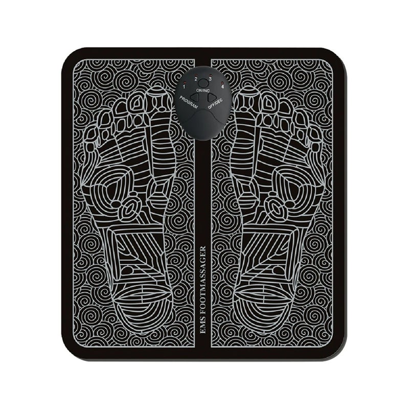 EMS Pulse Foot Mat Electric Foot Massager Pad Battery Powered Foot Circulation Massager Relief Pain Relax Lightweight for Hiking - Image 3