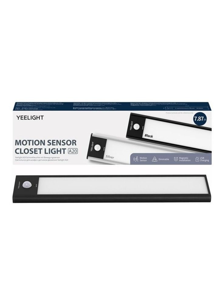 Yeelight ضوء خزانة Yeelight Motion Sensor A20 باللون الأسود  - Image 1