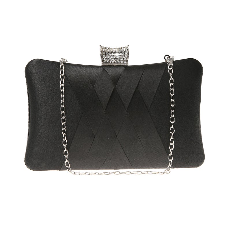 Spot Simple Diamond-Encrusted Dinner Bag Hand Bag Gift Bag Ladies Banquet Bag 7395 - Image 1