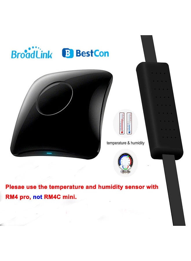Broadlink - Broadlink Bestcon HTS2 USB Port Temp Humidity Sensor Detector Work With RM4 Pro Smart Remote Temperature Humidity Sensor T&H Sensor - Image 1