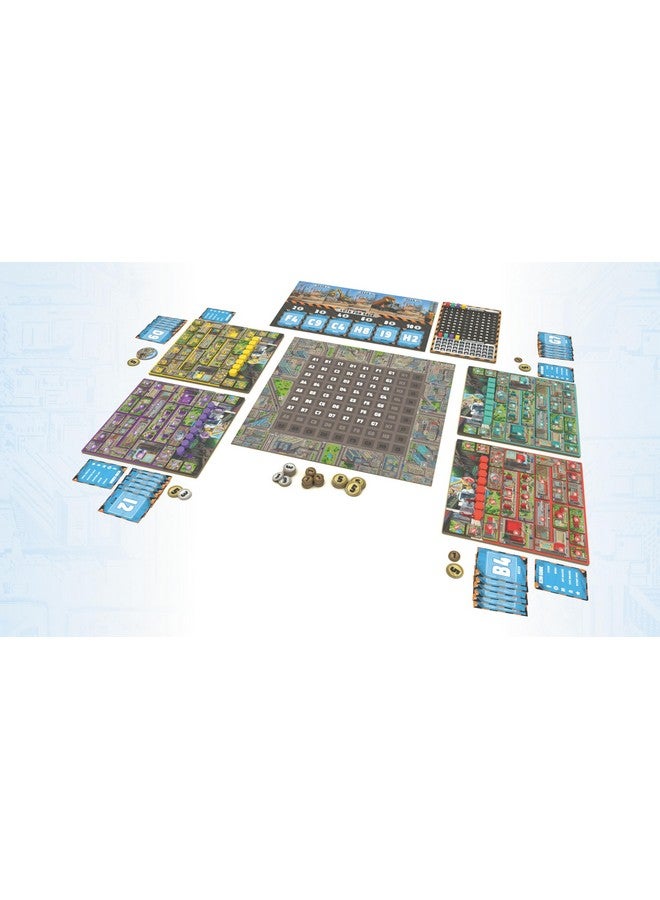 Arcane Wonders Foundations of Metropolis - Strategy Board Game - for 1 to 4 Players and Ages 14+ - Image 2