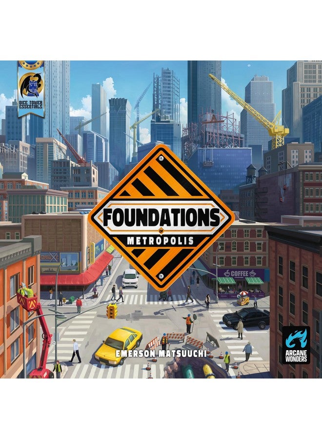 Arcane Wonders Foundations of Metropolis - Strategy Board Game - for 1 to 4 Players and Ages 14+ - Image 4