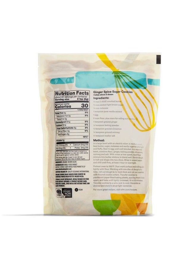 365 by Whole Foods Market 365 by Whole Foods Market, Organic Light Brown Sugar, 24 Ounce  - Image 2