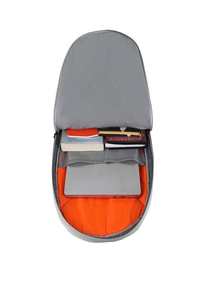 Gear Rockstar 34L Large Water Resistant 5 Compartment School Backpack/College Bag for Boys/Girls/Men/Women (Light Grey) - Image 4