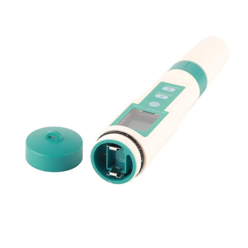 Water Quality Meter 7-In-1 High Accuracy Titanium Alloy Probe - Large HD LCD Display Digital Testing Pen for Drinking Water Aquaculture Swimming Pool - Image 1