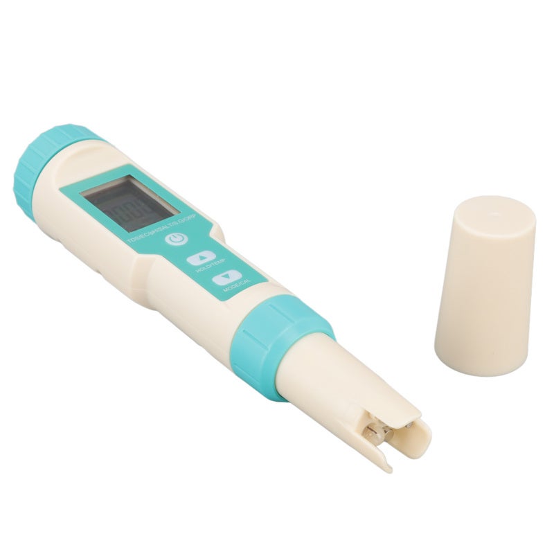 Water Quality Meter 7-In-1 High Accuracy Titanium Alloy Probe - Large HD LCD Display Digital Testing Pen for Drinking Water Aquaculture Swimming Pool - Image 3