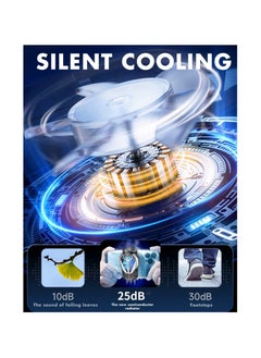 Y&D SYOSI, Phone Cooler, Cooling Fan with Semi-Conductor Chip, Universal Cellphone Radiator for Tiktok Live Streaming, Outdoor Vlog, Mobile Gaming  - Image 5