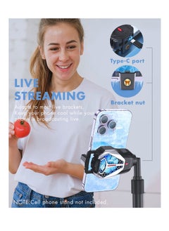 Y&D SYOSI, Phone Cooler, Cooling Fan with Semi-Conductor Chip, Universal Cellphone Radiator for Tiktok Live Streaming, Outdoor Vlog, Mobile Gaming  - Image 3