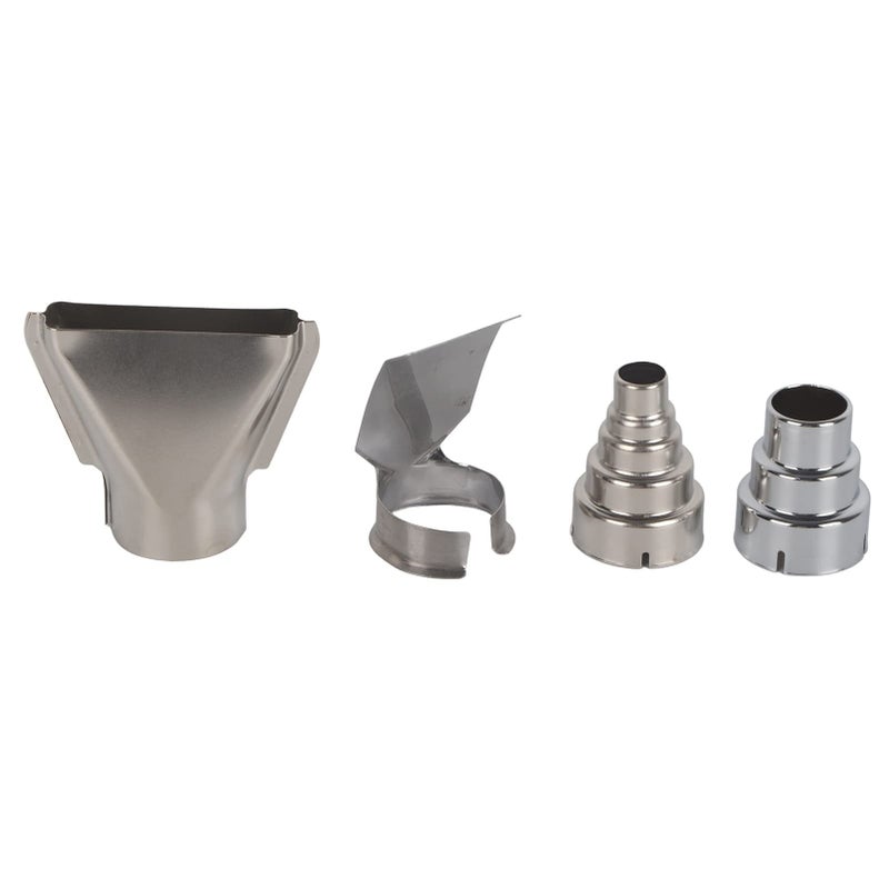 4 Piece Stainless Steel Heat Air Nozzle Kit Industrial Shrink Wrap Tools For Artworks - Image 2