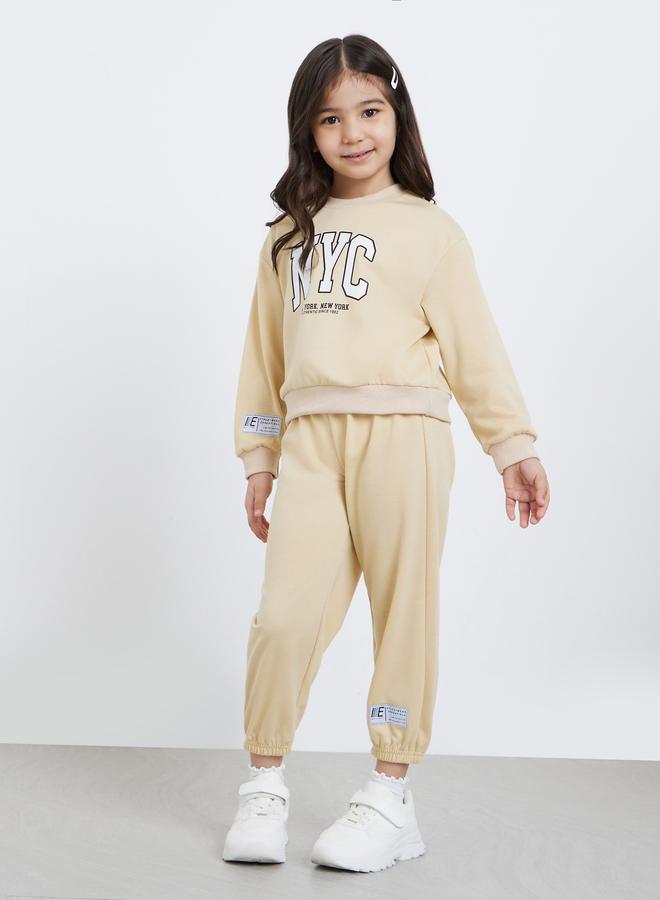 ستايلي طقم من جوغر و سويت شيرت - Image 2