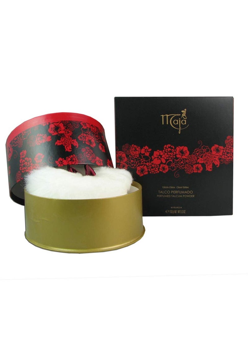 Nuonove Myrurgia Maja Perfumed Dusting Powder with Puff, 5.3 Ounce  - Image 4