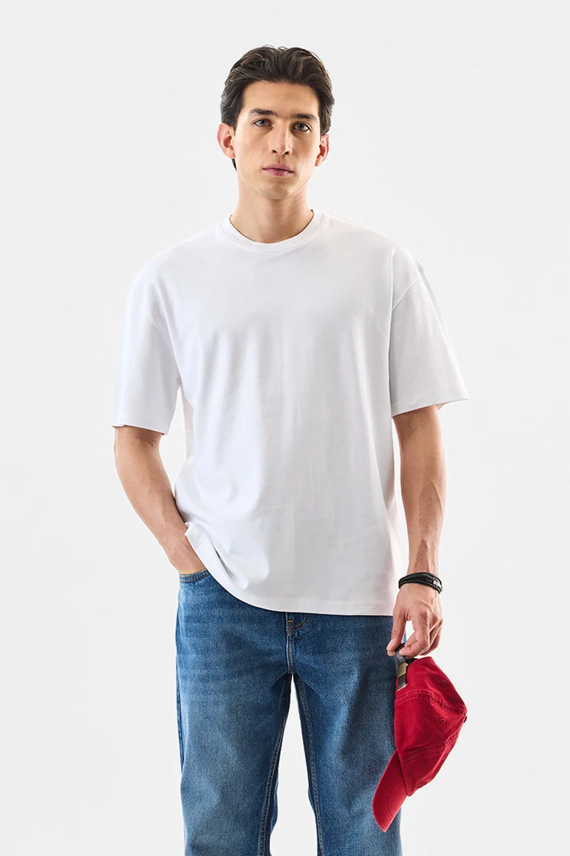 SNITCH Core Lab Oversized 100% Cotton T-Shirt