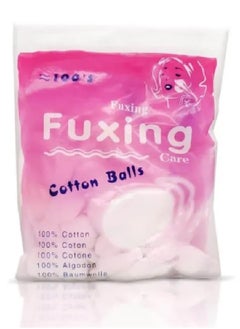 FUXING 100% Pure Cotton Ball - 100 Pcs  - Image 1
