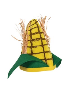 Plush Corn Cob Hat