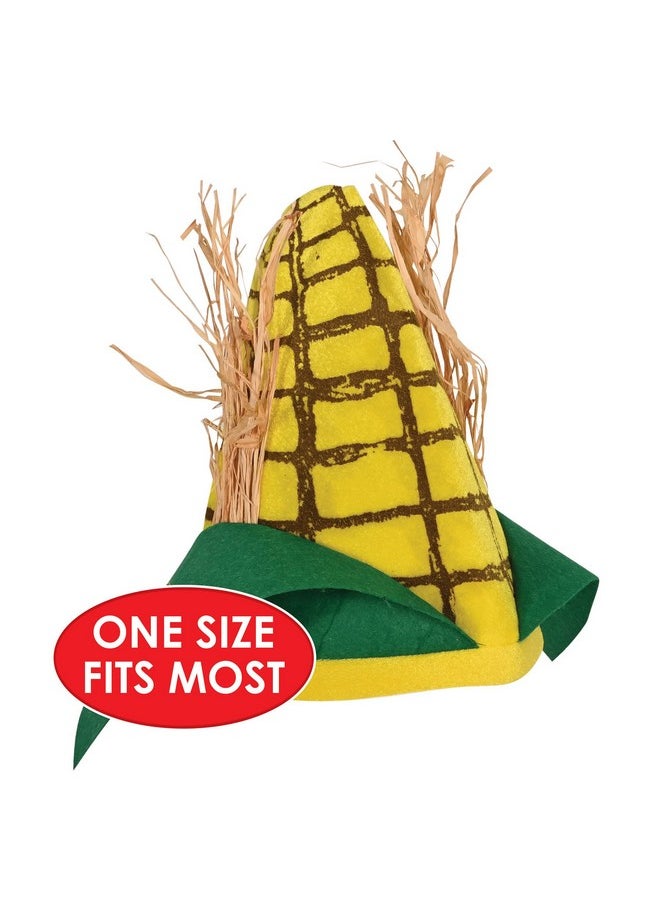 Beistle - Plush Corn Cob Hat - Image 1