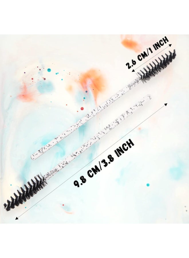 50pcs Wands Eyelash Spoolie Disposable Extensions Angled Lash Comb Brush Mascara Applicators Convenient Eyebrow Make Up - Image 4