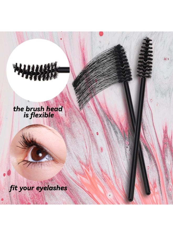 50pcs Wands Eyelash Spoolie Disposable Extensions Angled Lash Comb Brush Mascara Applicators Convenient Eyebrow Make Up - Image 3