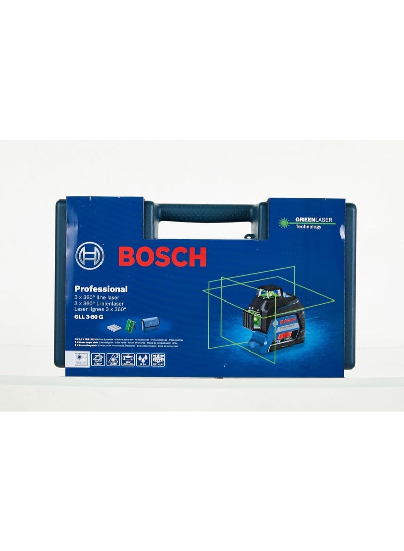 BOSCH BOSCH GLL3-80G Green 3-Level Laser Level Without Stand - Image 3