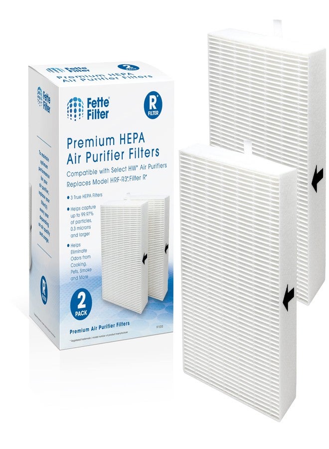 فيتي فلتر فلاتر تنقية الهواء من فيت. متوافقة مع HRF-R2 و HRF-R3 و Filter R (HRF-R2، عبوة من قطعتين) - Image 1